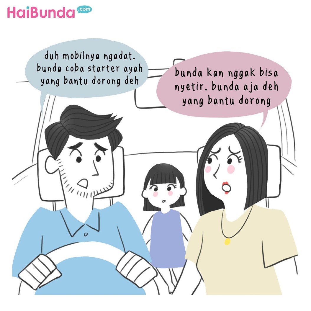 Di balik sosok bunda yang lembut, tersimpan kekuatan yang nggak disangka. Kapan kekuatan 'tersembunyi' Bunda di komik ini muncul?