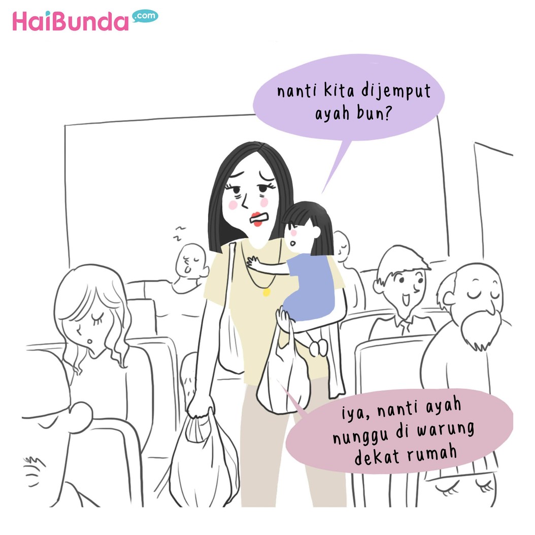 Di balik sosok bunda yang lembut, tersimpan kekuatan yang nggak disangka. Kapan kekuatan 'tersembunyi' Bunda di komik ini muncul?