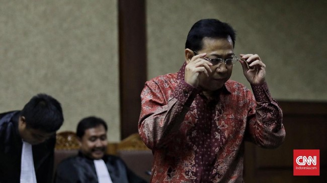 Setya Novanto memamerkan sejumlah prestasinya selama menjabat sebagai Ketua DPR dalam pledoinya di Pengadilan Tipikor, Jakarta.