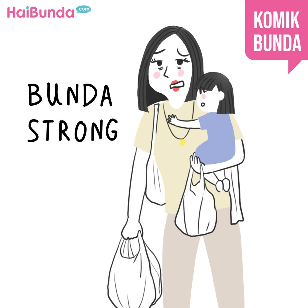 Di balik sosok bunda yang lembut, tersimpan kekuatan yang nggak disangka. Kapan kekuatan 'tersembunyi' Bunda di komik ini muncul?