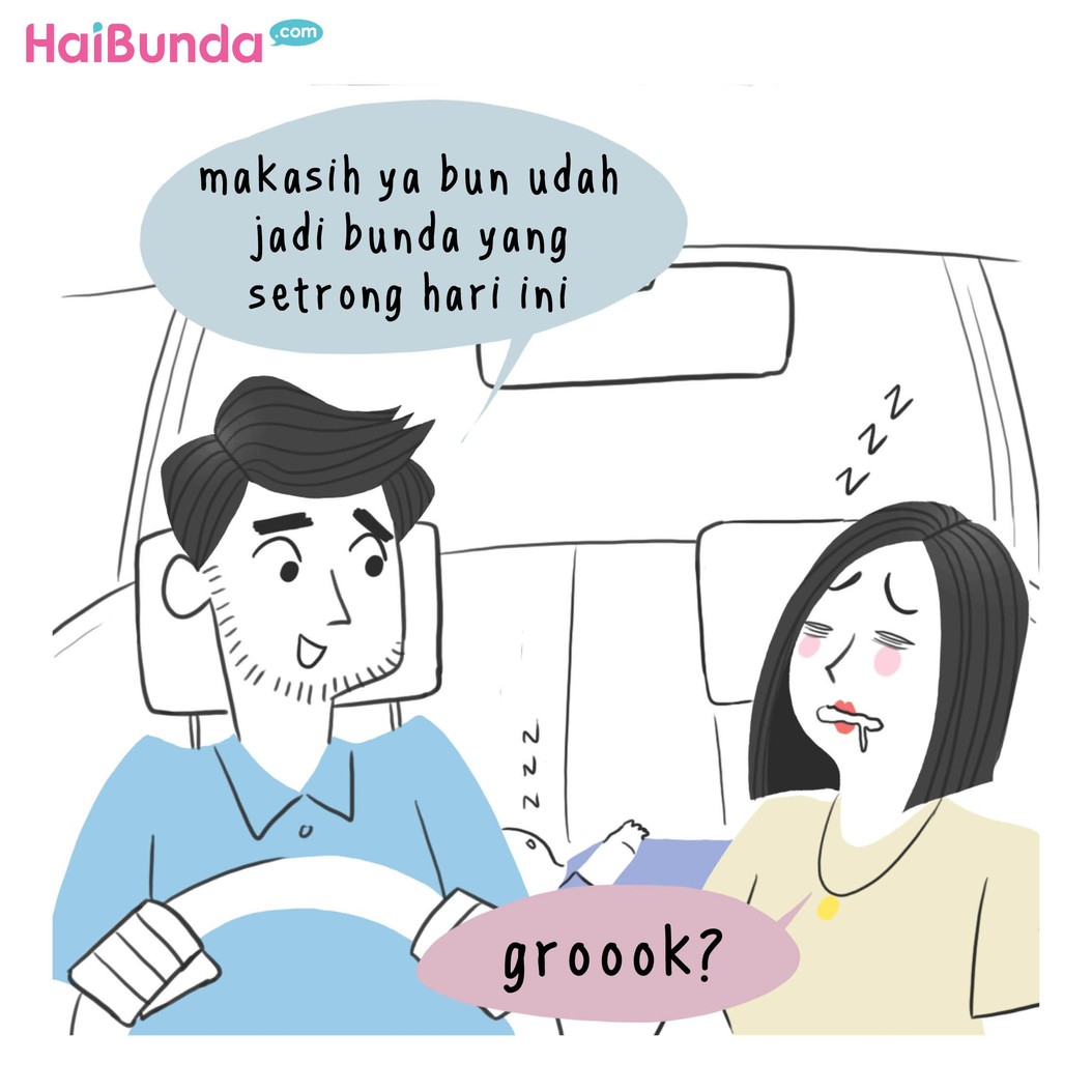 Di balik sosok bunda yang lembut, tersimpan kekuatan yang nggak disangka. Kapan kekuatan 'tersembunyi' Bunda di komik ini muncul?