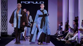 FOTO: Eksplorasi Busana 'Tibet' Populo di Fashion Nation XII