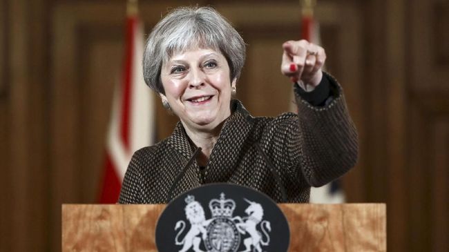 Theresa May akan Temui Parlemen Bahas Penundaan Suara Brexit