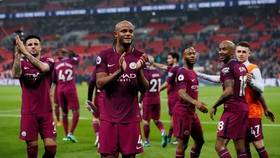 Reaksi Pemain Man City Usai Juara Liga Inggris 2017/2018