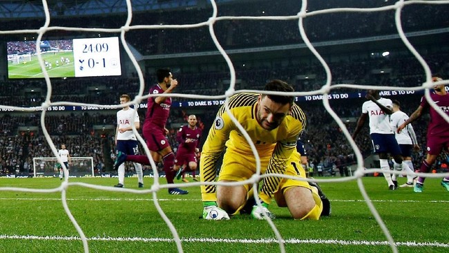 Manchester City sukses meraih tiga poin lewat kemenangan 3-1 atas Tottenham Hotspur di Stadion Wembley.