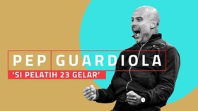 INFOGRAFIS: Pep Guardiola 'Si Pelatih 23 Gelar'