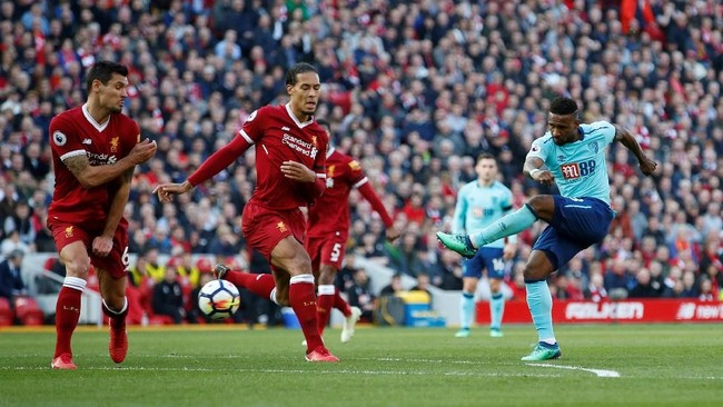 Sebanyak enam catatan penting tersaji jelang pertandingan antara Liverpool vs AFC Bournemouth di Liga Inggris 2018/2019, Sabtu (9/2).