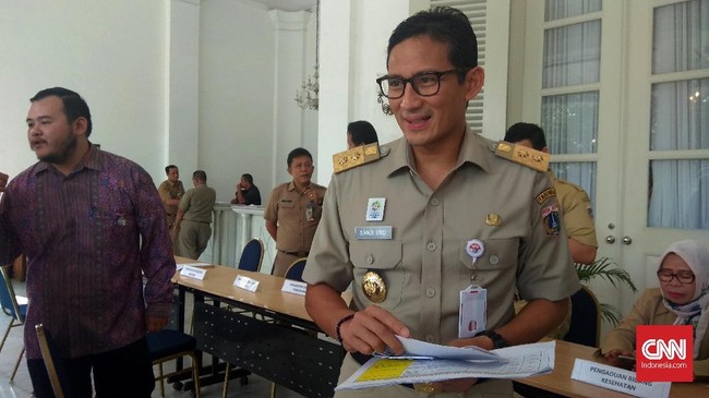 Wakil Gubernur Sandiaga Uno beralasan masih menghitung proses pelepasan saham Pemprov DKI Jakarta di perusahaan pembuat bir itu.