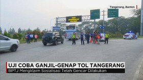 Uji Coba Aturan Ganjil-Genap