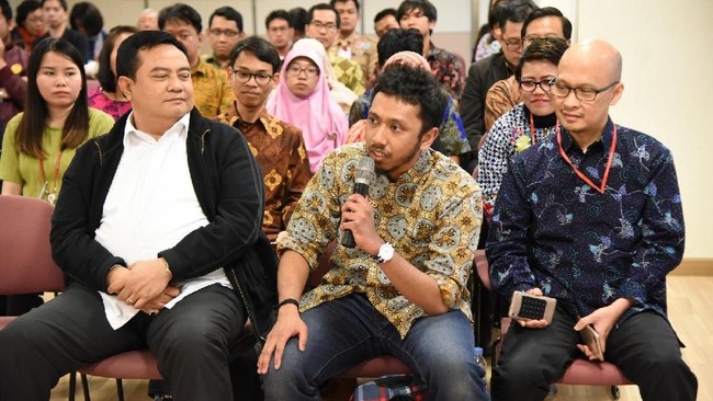 Pelajar Indonesia di Korea Selatan menggelar dialog kebangsaan di Seoul.