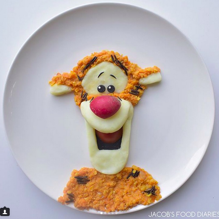 <p>Ini adalah hasil karya seorang ibu dua anak asal Melbourne, Laleh Mohmedi. Keren ya! (Foto: Instagram/ @jacobs_food_diaries)  </p>