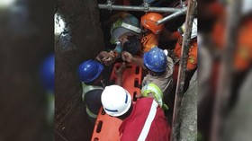 Konstruksi Proyek Tol Manado-Bitung Roboh, 2 Orang Tertimbun