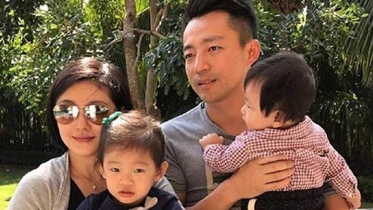 Barbie Hsu dan keluarganya Barbie Hsu dan keluarganya