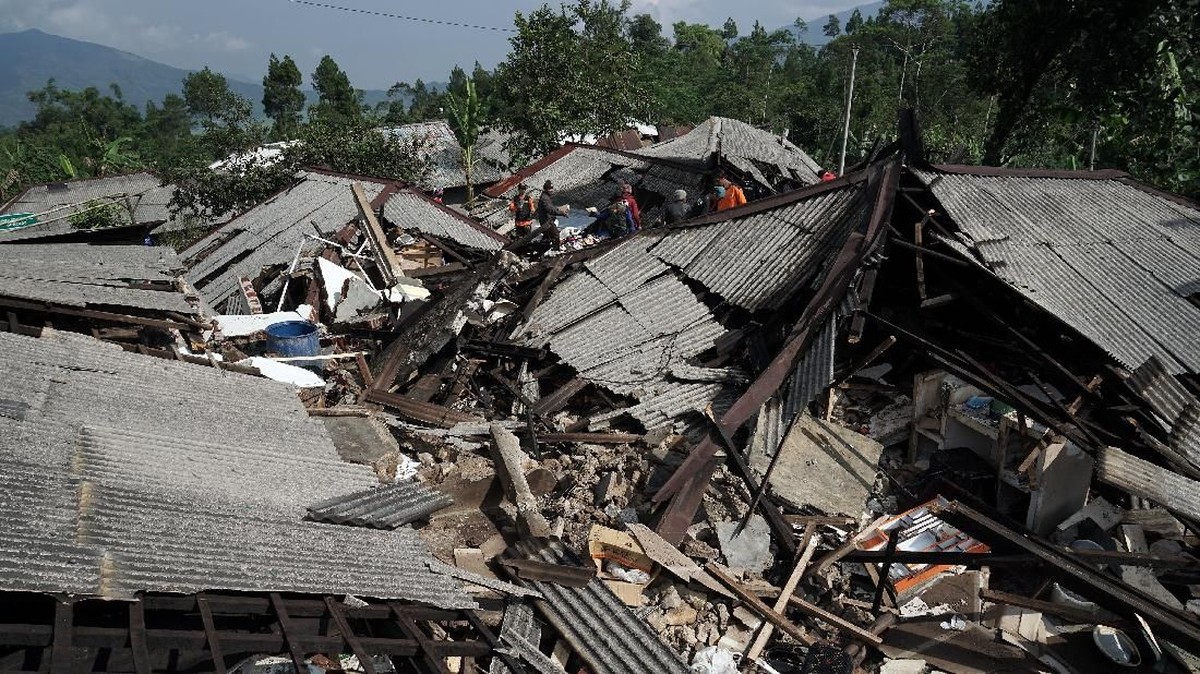 FOTO: Lindu Banjarnegara, Pilu Ribuan Warga