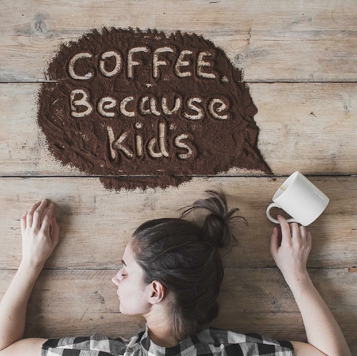 <p>Modal bubuk kopi dan kata-kata keren, jadi keren juga deh hasilnya. (Foto: Instagram/allthatisshe)</p>