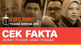 Cek Fakta Debat Kedua Pilgub Jateng