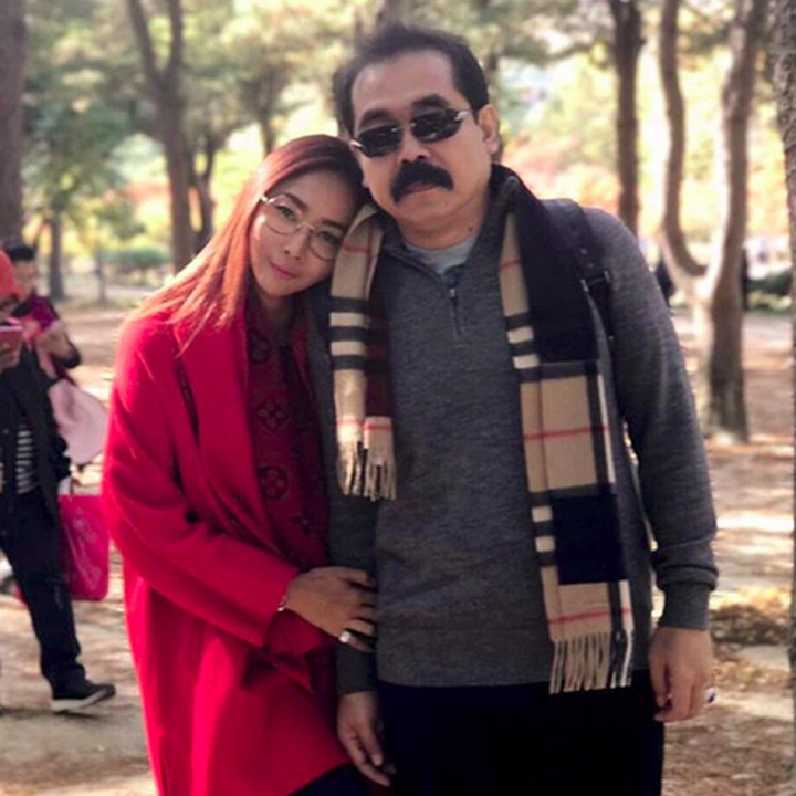 <p>Saat Inul dan Adam juga keluarganya liburan ke Nami Island. (Foto: Instagram/ @inul.d)</p>