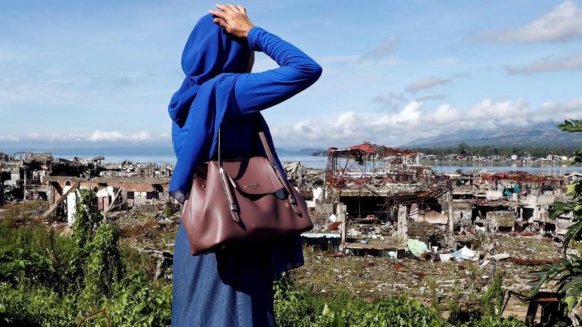 FOTO: Haru dan Pilu Kepulangan Warga Marawi