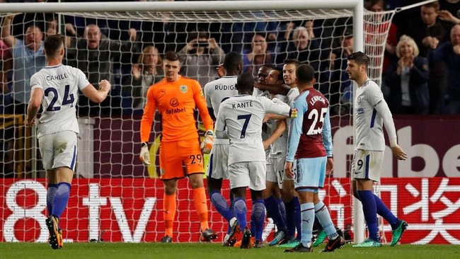 FOTO: Chelsea Kalahkan Tim Kuda Hitam Burnley