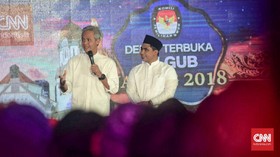 Ganjar-Sudirman Saling Tuding Proyek Panas Bumi Gunung Slamet