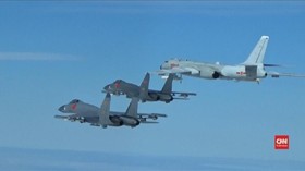 VIDEO: China Latihan Perang di Selat Taiwan