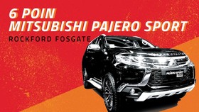 6 Poin Pajero Sport Rockford Fosgate