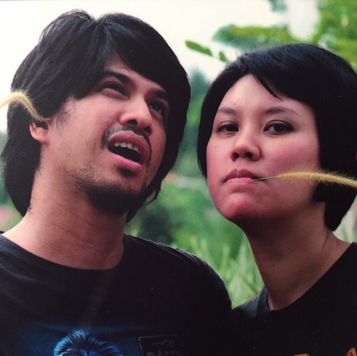 <p>Berawal dari sahabat, Ariyo kini hidup harmonis bersama wanita yang akrab disapa Mila ini. (Foto: Instagram/ariyowahab)</p>