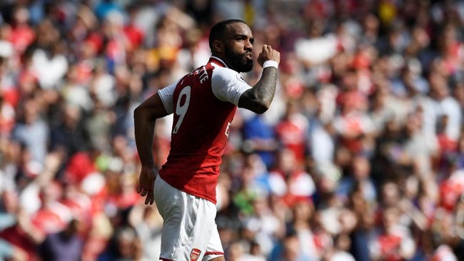 Arsenal dan Atletico Madrid di leg pertama semifinal Liga Europa berakhir imbang, 1-1.