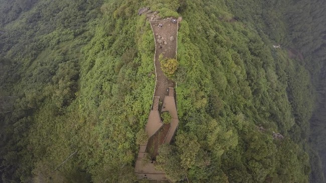 Taman Hutan Raya (Tahura) Ir H Djuanda, Bandung, ditutup sementara hingga 8 Februari usai ada 19 kasus positif Covid-19.