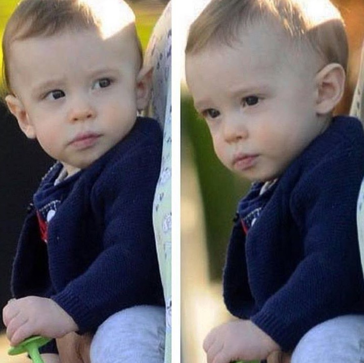 <p>Ekspresi Silas yang ini karena lagi bingung, heran, atau kenapa ya? He-he-he. (Foto: Instagram/@justintimberlake_no1fans)</p>