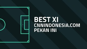 INFOGRAFIS: Best XI CNNIndonesia.com Pekan Ini