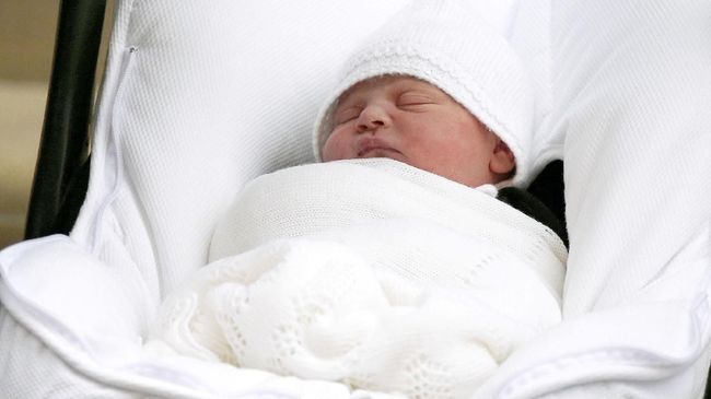 Anak bungsu Pangeran William dan Kate Middleton, Pangeran Louis tak bisa menghadiri pernikahan pamannya, Pangeran Harry dan Meghan karena alasan kesehatan.