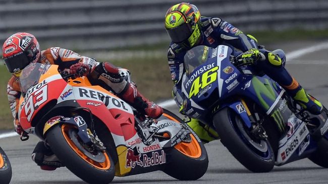 Gaji Baru Marquez Dan Rossi Di Motogp 2019