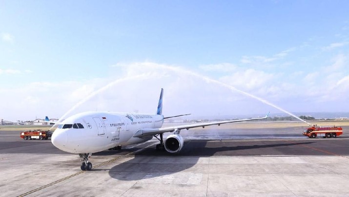 GIAA akan membuka rute penerbangan internasional terbaru menuju Los Angeles (Amerika Serikat), Moskow (Rusia), dan Istanbul (Turki).