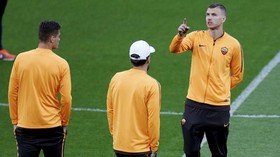 FOTO: Persiapan AS Roma Jelang Duel Lawan Liverpool