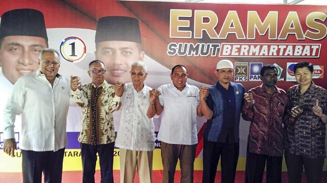 Sejumlah kelompok agama meminta semua pihak menjaga kedamaian dalam Pilgub Sumatera Utara dan menghindari isu SARA dalam pesta demokrasi ini.
