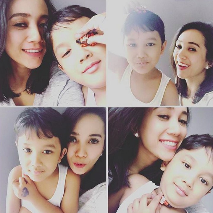 <p>Dimitri mirip sama Bunda Mira nggak, Bun? (Foto: Instagram/ @mira_asmara)  </p>