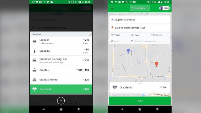 Aplikasi Gojek dan Grab disebut pengamat punya kelemahan keamanan sehingga kerap dimanfaatkan sopir berbuat curang dengan membuat order fiktif.