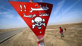 FOTO: Al-Bitran, Kampung Ranjau di Irak Selatan