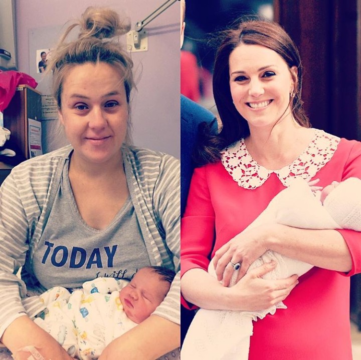 <p>Rapi, cantik, bajunya bagus. Ya, inginnya tampil seperti Kate Middleton. Tapi nggak perlu gundah gulana saat rambut berantakan, mata sembap, dan baju nggak rapi. Tapi lihat deh bayi kecil di pangkuan kita, tidurnya nyenyak banget. (Foto: Instagram/ loumouat)</p>