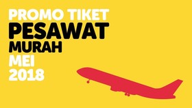 INFOGRAFIS: Promo Tiket Pesawat Murah Mei 2018