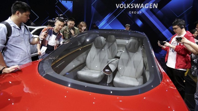 FOTO: Deretan Mobil Canggih di Auto China 2018