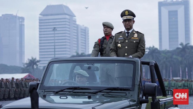 Gubernur DKI Anies Baswedan ingin agar jajaran pemprov siap dan tanggap jika sewaktu-waktu terjadi bencana di Jakarta dengan aman.