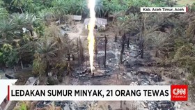Ledakan Terjadi Saat Warga Berkerumun Untuk Tampung Minyak