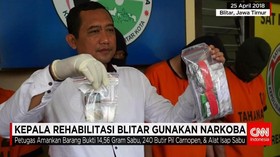 Kepala Rehabilitasi Menggunakan Narkoba