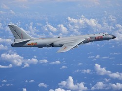 China Kirim 56 Jet Tempur ke Zona Pertahanan Taiwan
