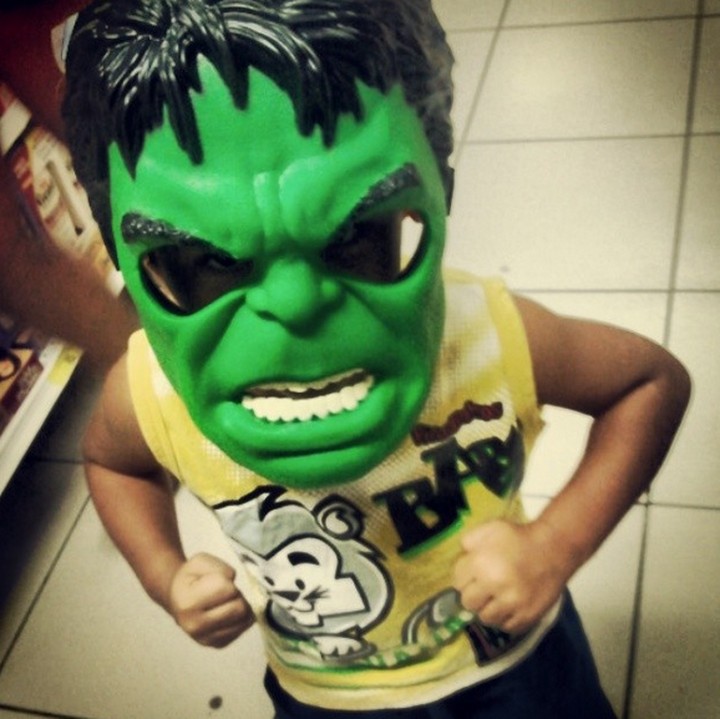 Coba dicari, Bun, mata si kecil kelihatan nggak? (Foto: Instagram/ @paulorcavalcante)