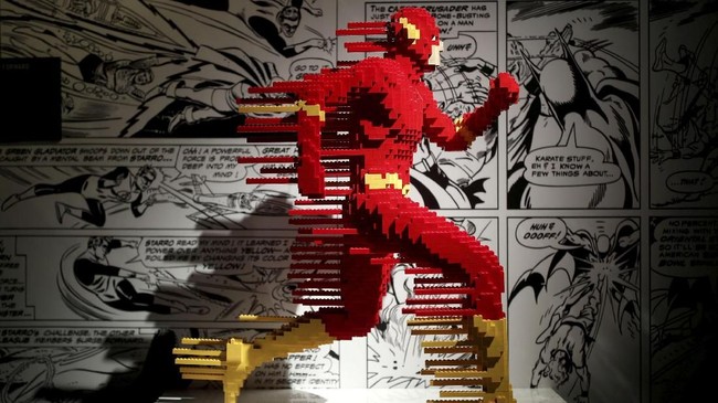 FOTO: Aksi 'Artis' DC dari Tumpukan Lego