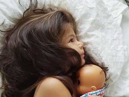 Punya Rambut Indah, Gadis Cilik Ini Disebut 'Mini Rapunzel'