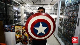 FOTO: Menengok 'Gudang' Marvel di Sudut Jalan Fatmawati